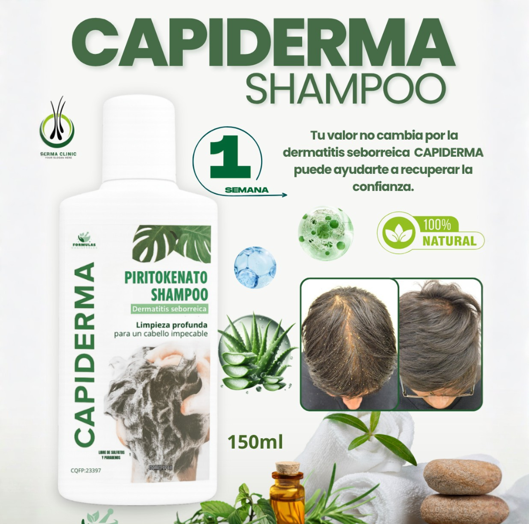 CAPIDERMA SHAMPOO (Caspa y Dermatitis Seborreica)