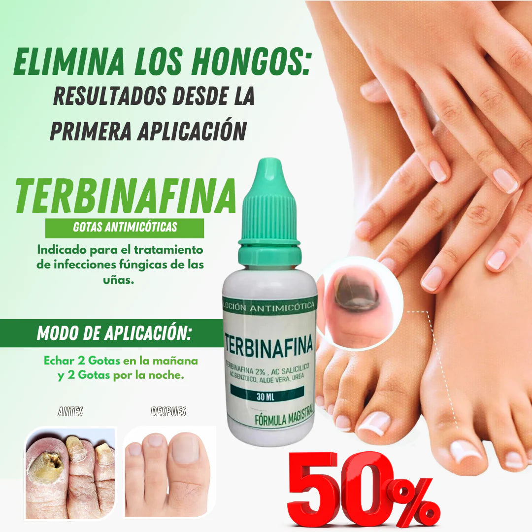 (TERBINAFINA) QUITA HONGOS EN LAS UÑAS