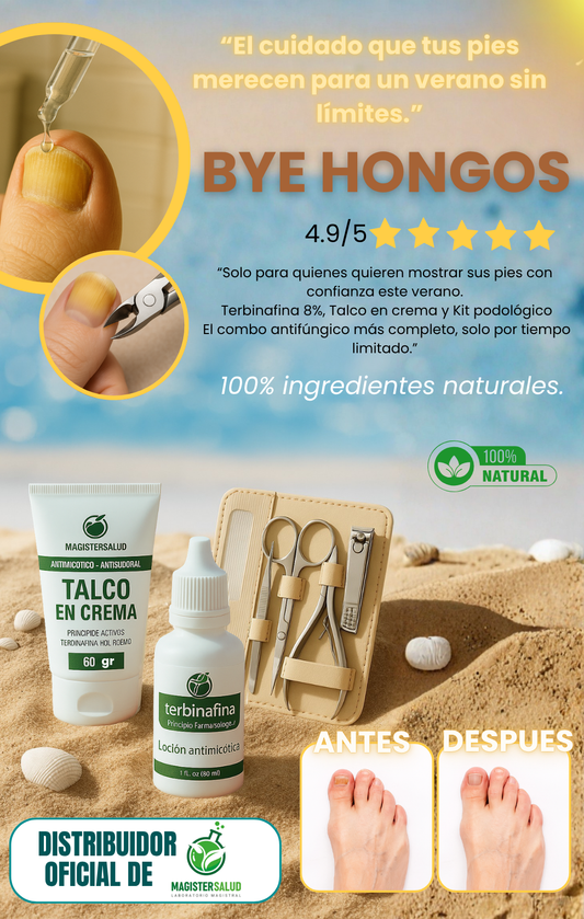 PACK BYE HONGOS (3 EN 1)