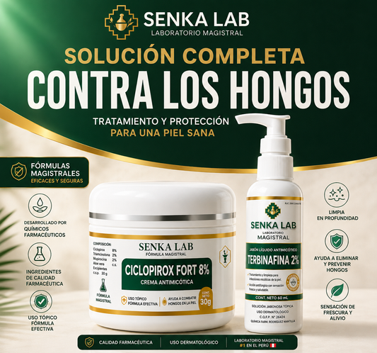 CICLOPIROX FORT + JABÓN ANTIMICÓTICO