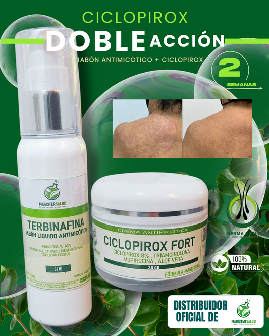 CICLOPIROX DOBLE ACCIÓN