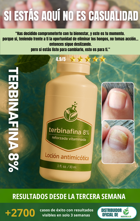 TERBINAFINA 8%