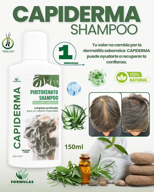CAPIDERMA (Shampoo para dermatitis seborreica)