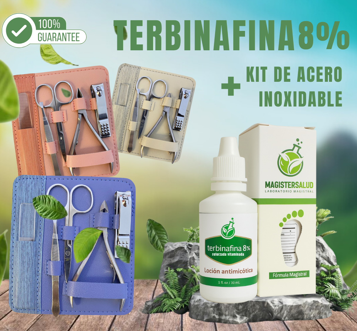 TERBINAFINA 8% + KIT PODOLOGICO GRATIS