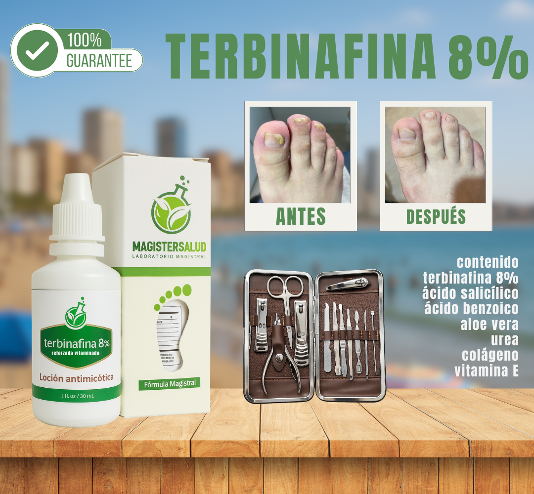 TERBINAFINA 8% + KIT
